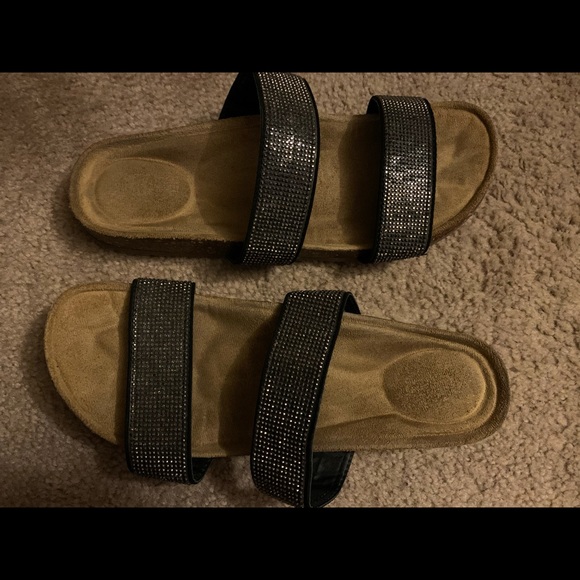 Rhinestone Sandals - Picture 2 of 3